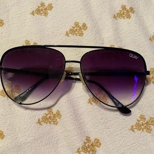 QUAY Australia Sunglasses High Key Black Fade Desi Perkins